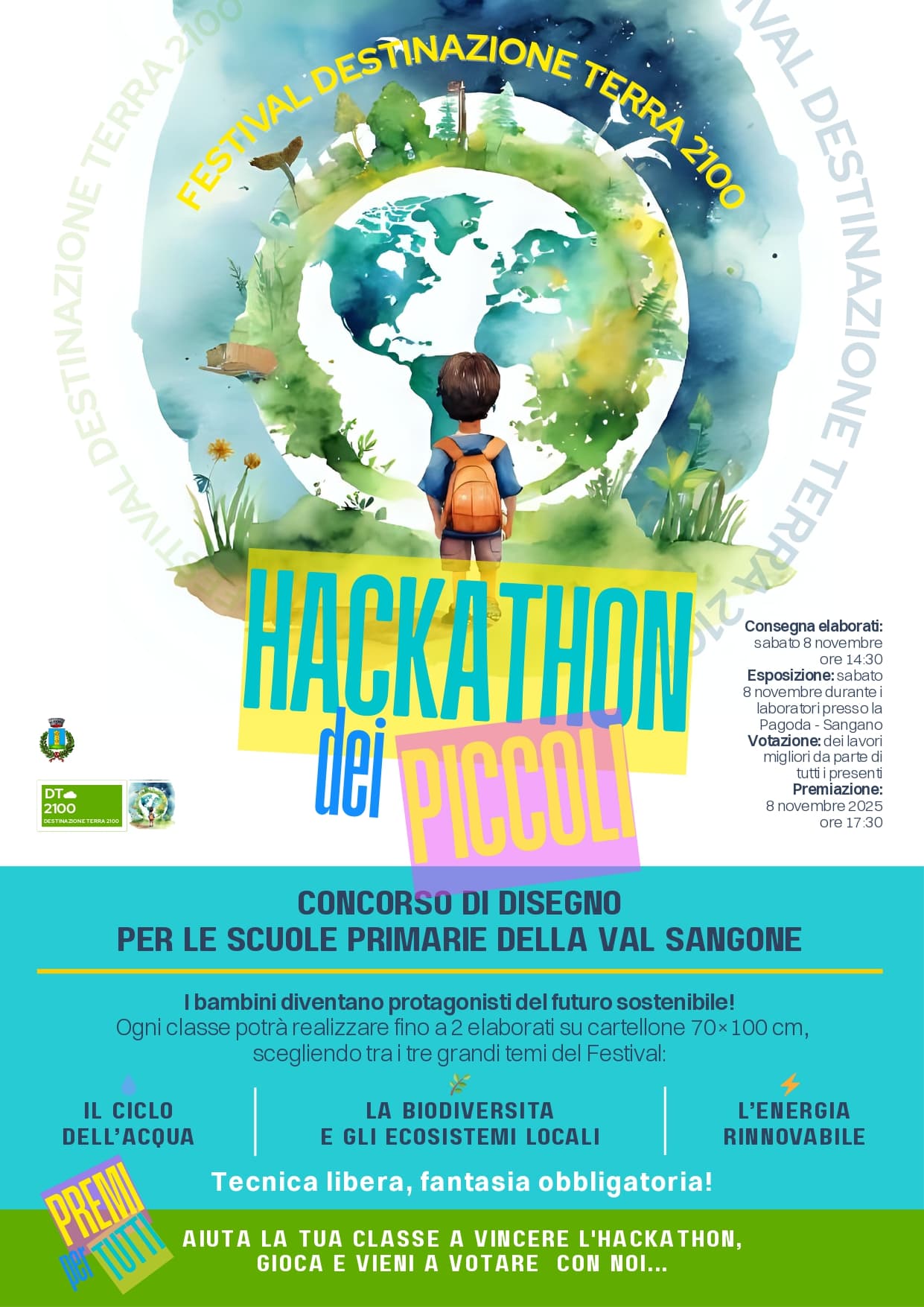 🎨 HACKATHON DEI PICCOLI: I Bambini Protagonisti del Futuro Sostenibile!