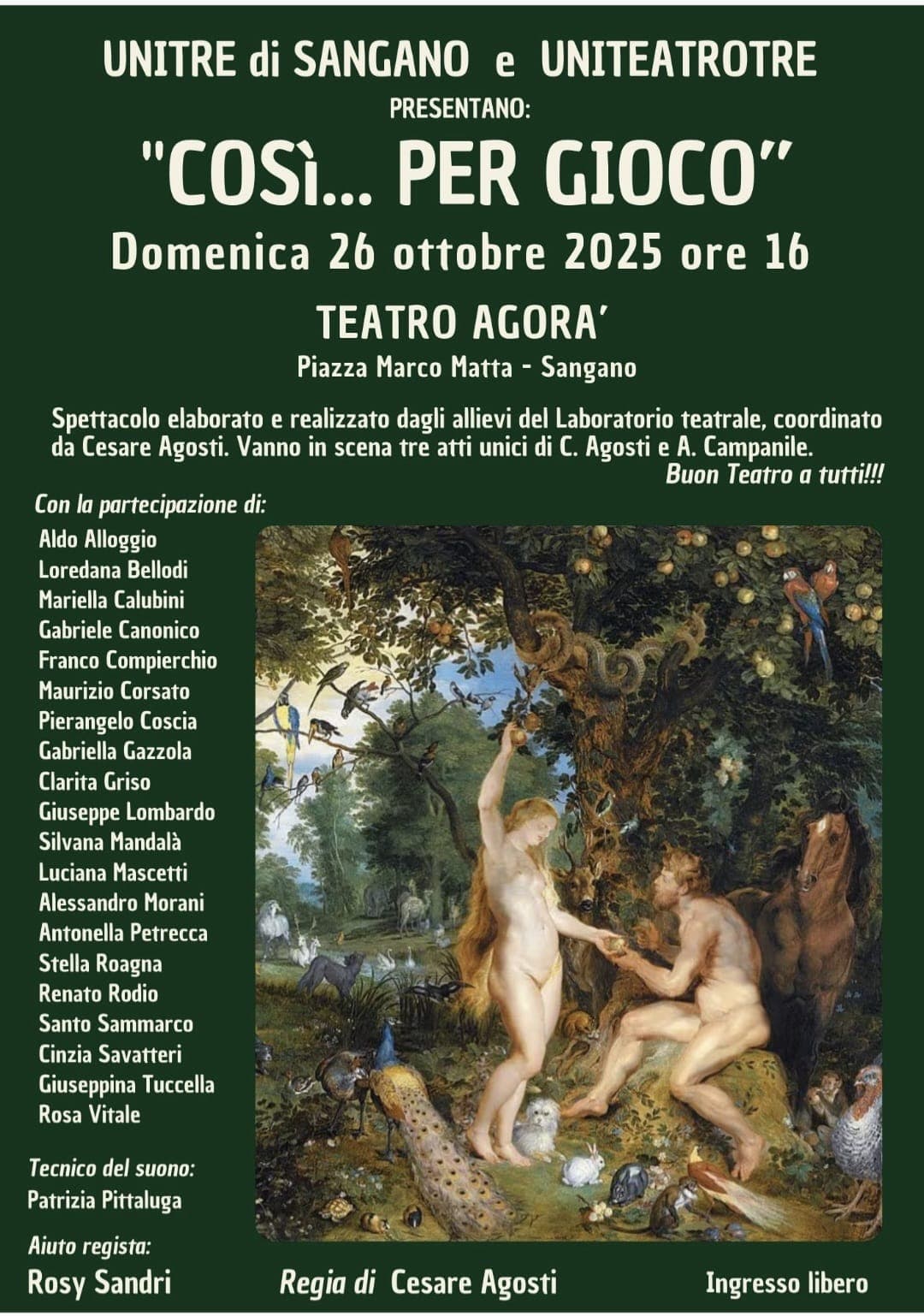 COSI'...PER GIOCO