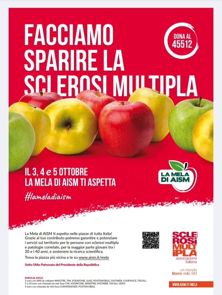 LA MELA DI AISM 🍏🍎