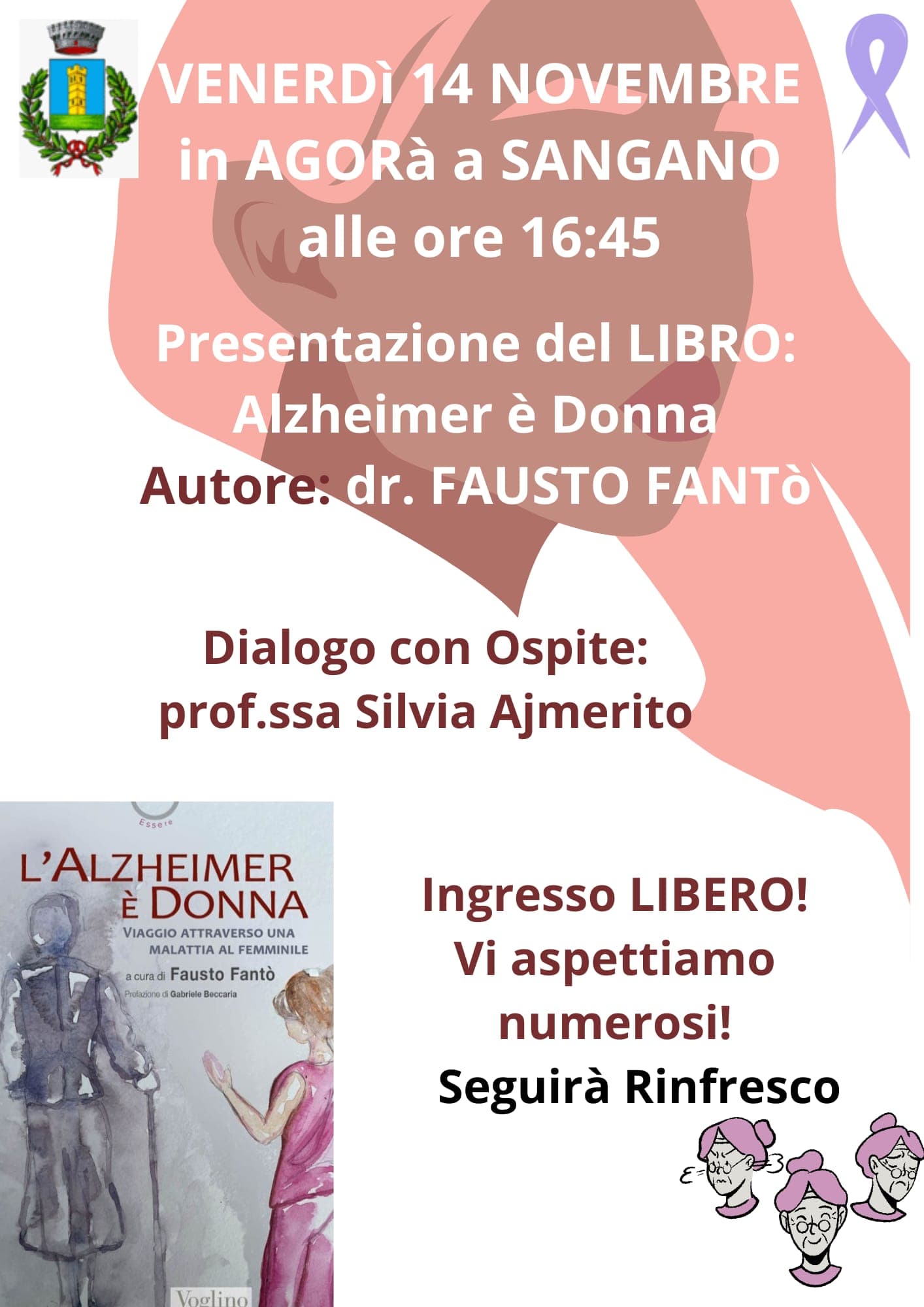 Appuntamento in Agorà: "L'Alzheimer è Donna"