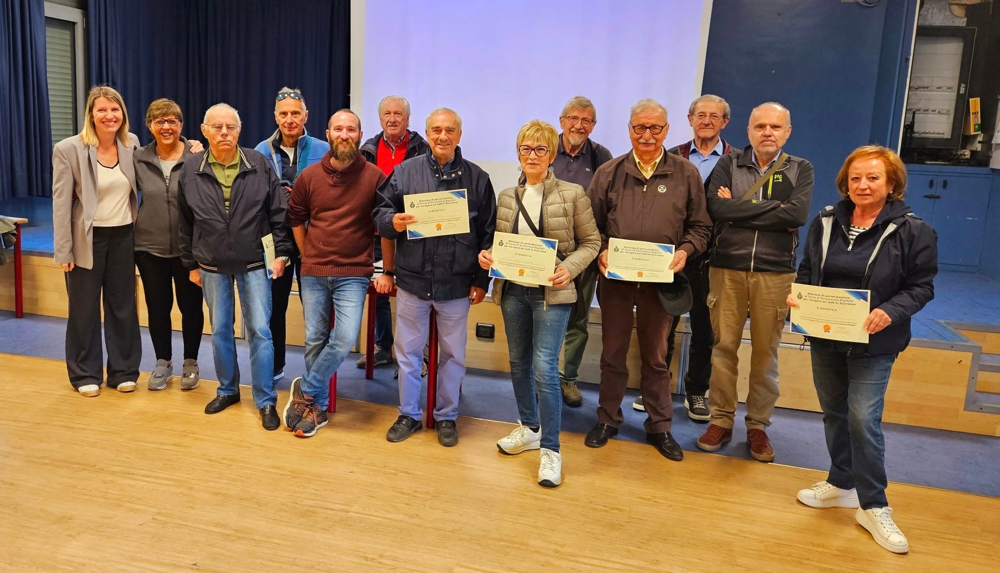 Concluso il percorso su web e digitale