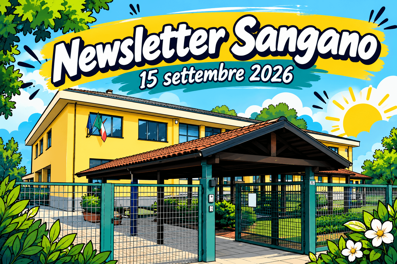 Newsletter Sangano - 15 settembre 2026