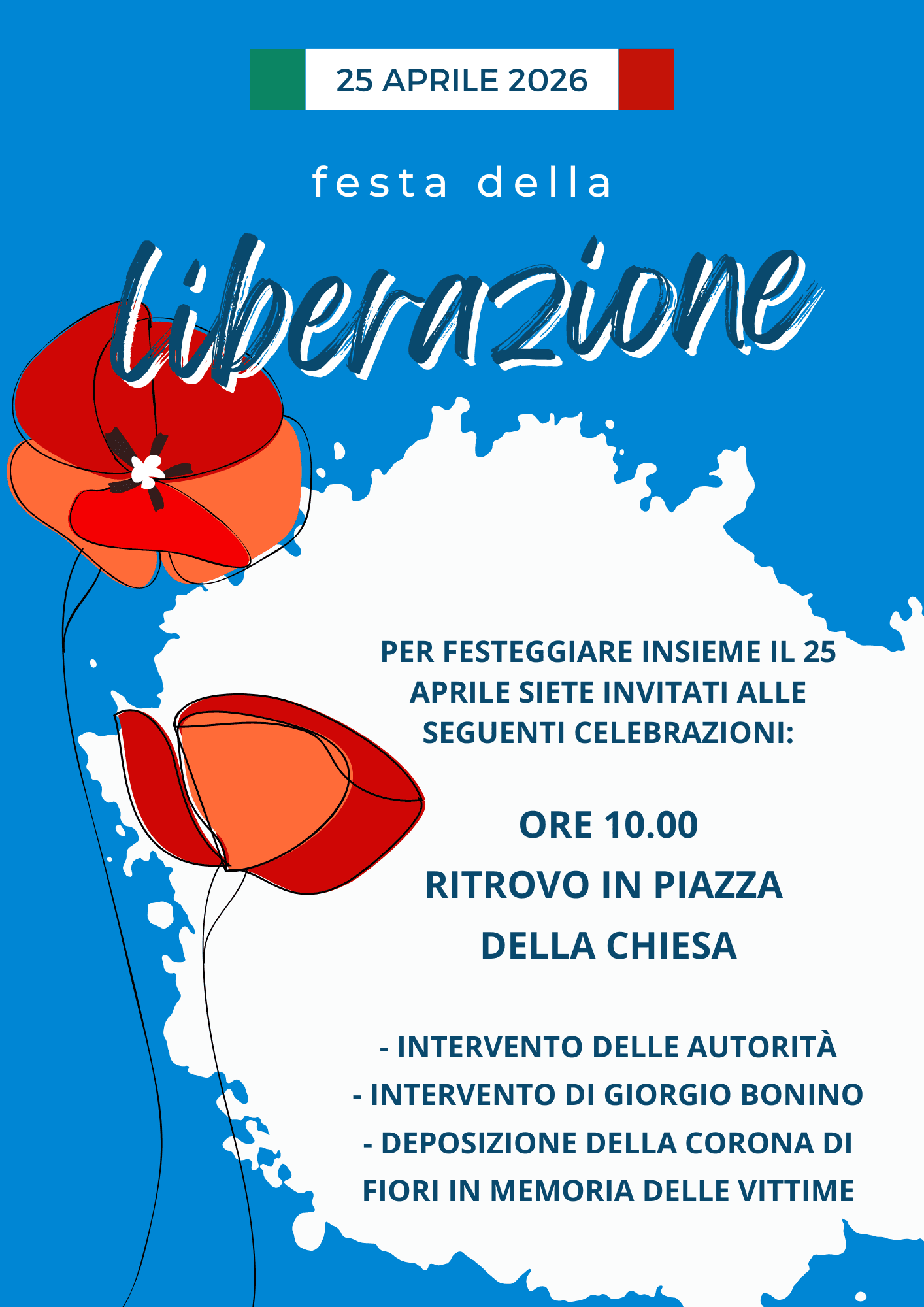 25 Aprile 2026: Celebriamo insieme la Festa della Liberazione