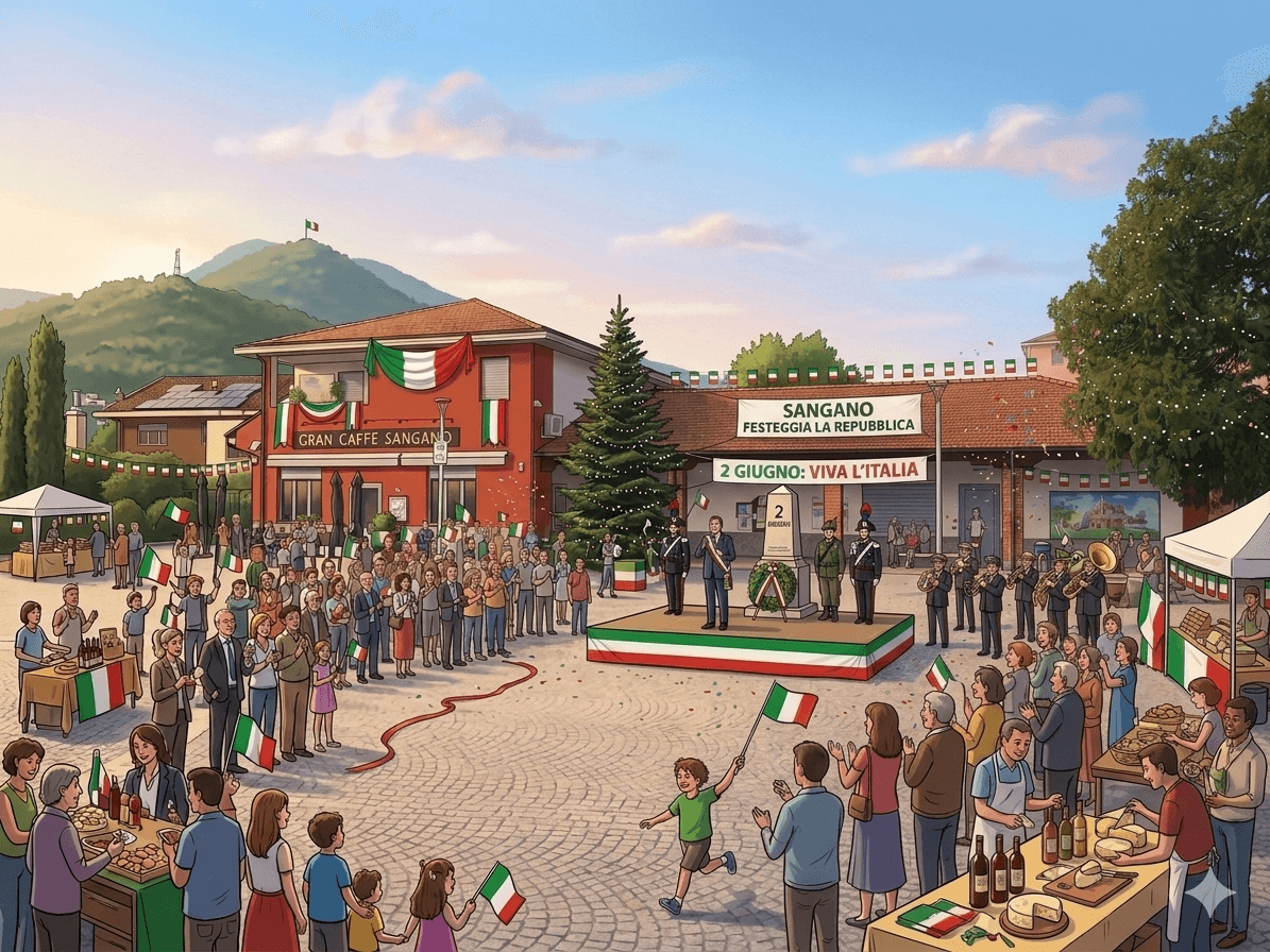 Buon 2 Giugno, Sangano! Festeggiamo insieme la nostra Repubblica!