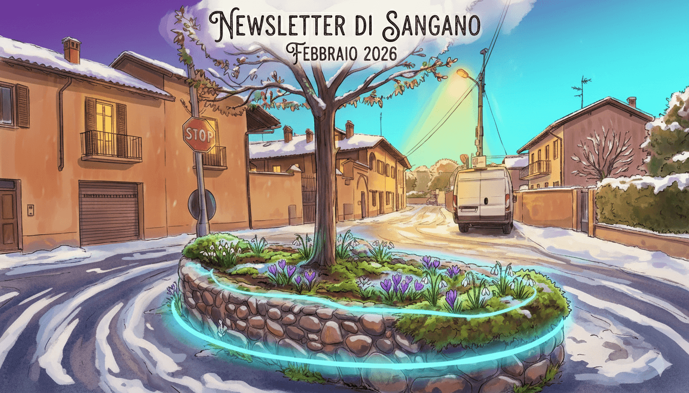 Newsletter 1° febbraio - Eventi e aggiornamenti da Sangano
