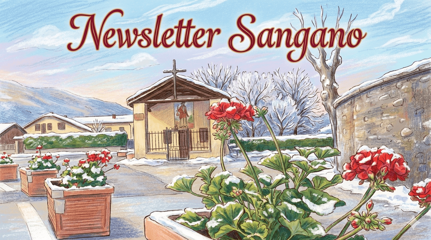 Newsletter 15 febbraio - Eventi e aggiornamenti da Sangano