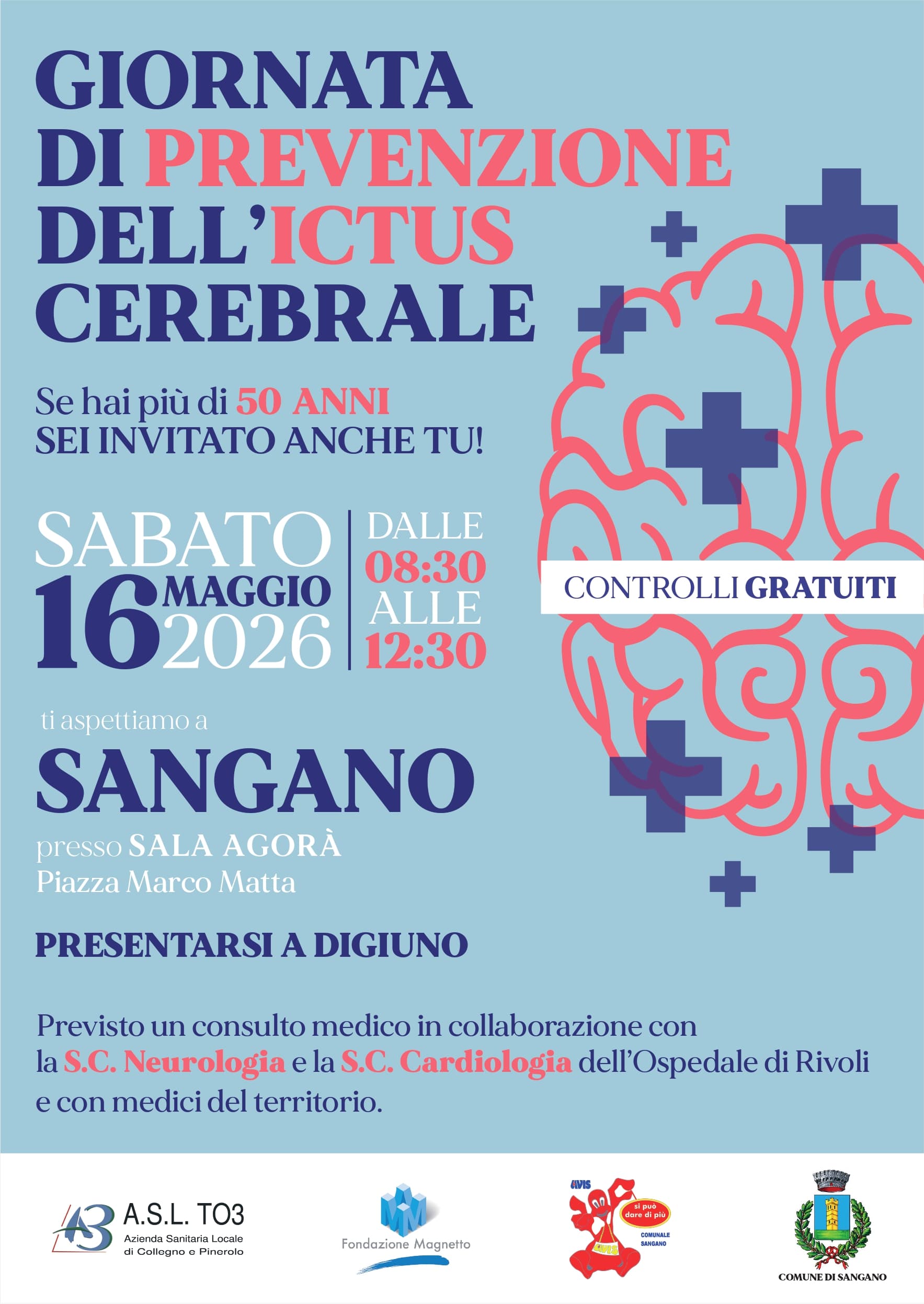 Giornata di prevenzione dell'ICTUS