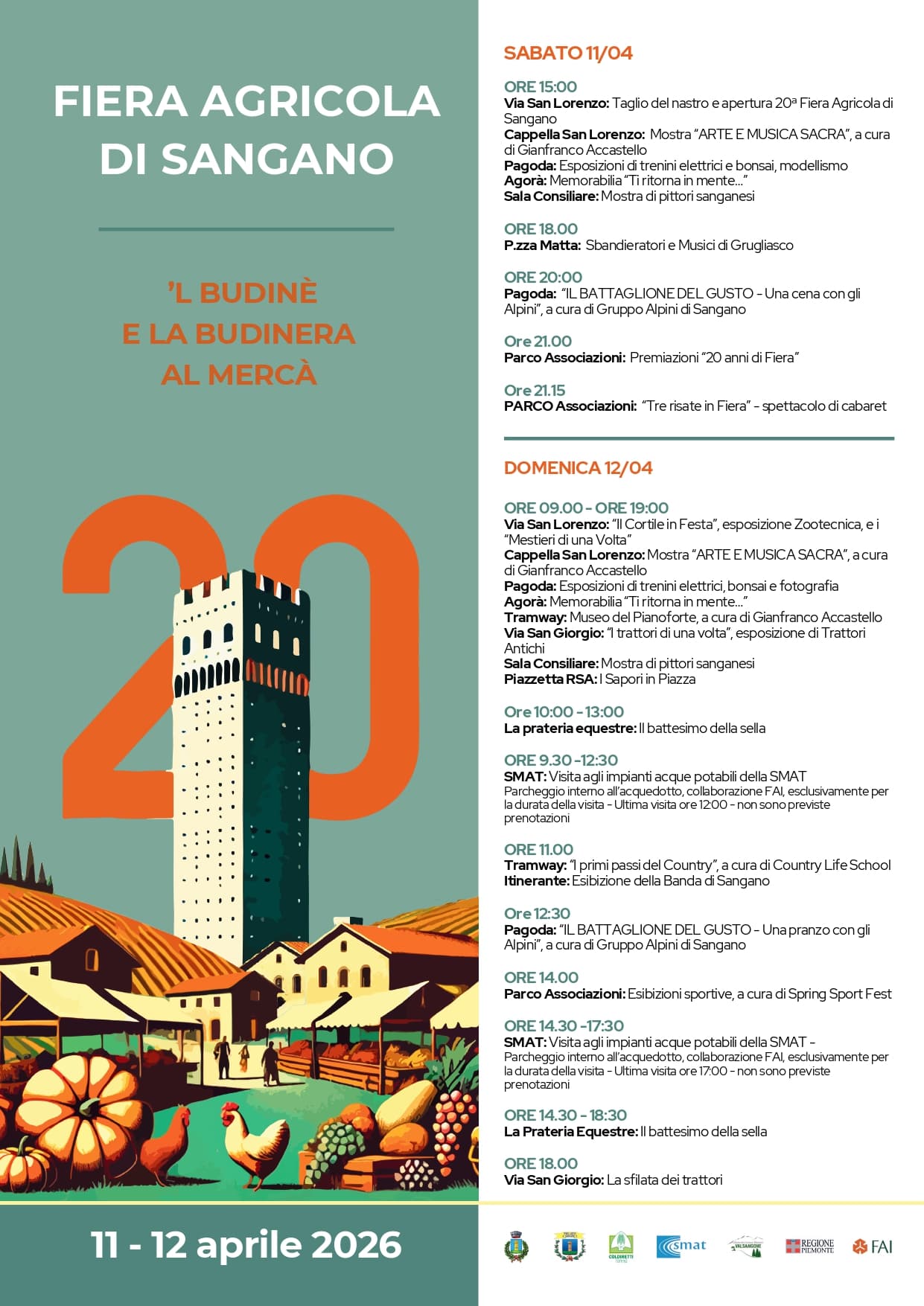 Torna la Magia: Benvenuti alla 20ª Fiera Agricola di Sangano! 🚜