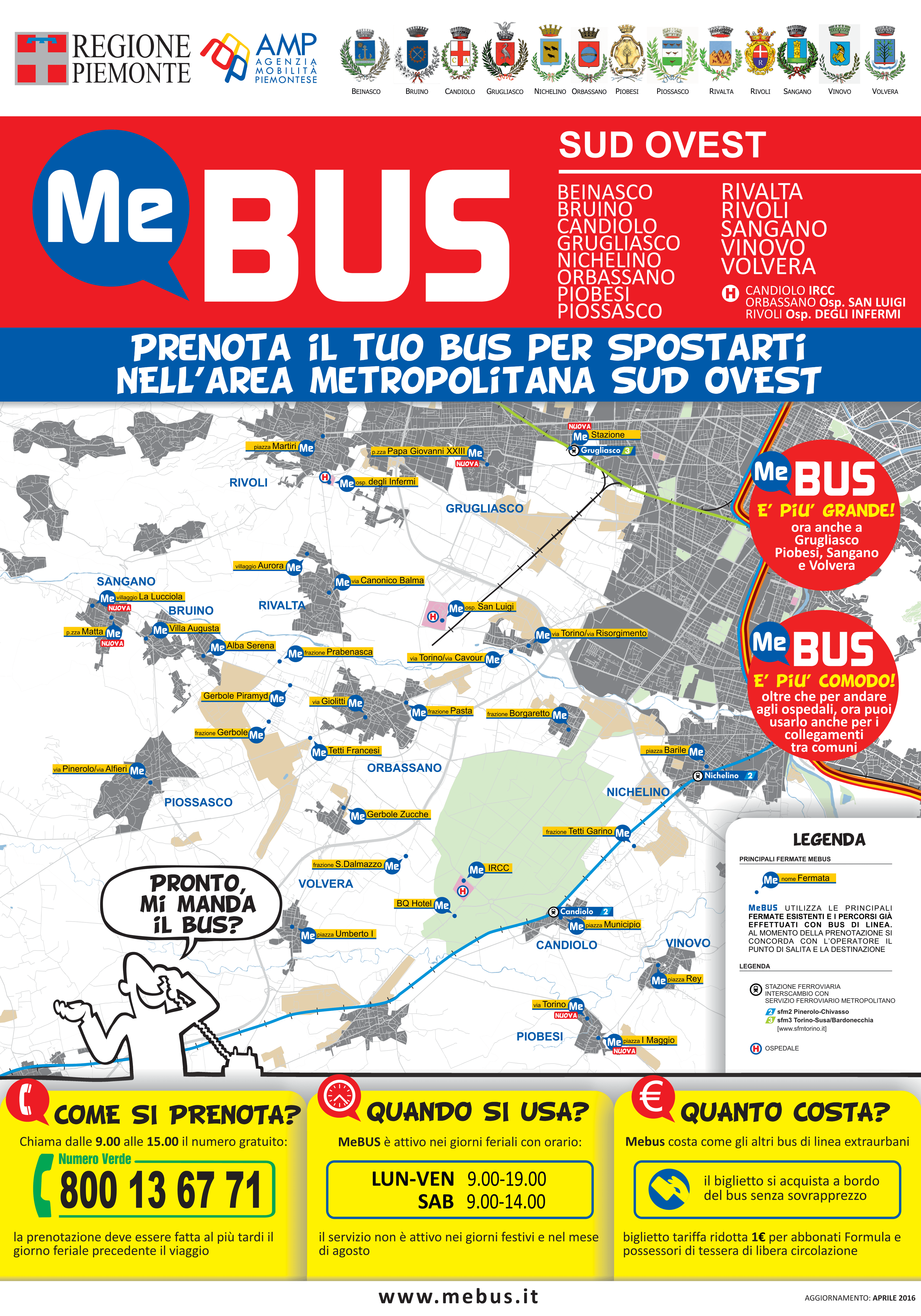 Mobilità flessibile a Sangano: come funziona il servizio di trasporto a chiamata MeBUS