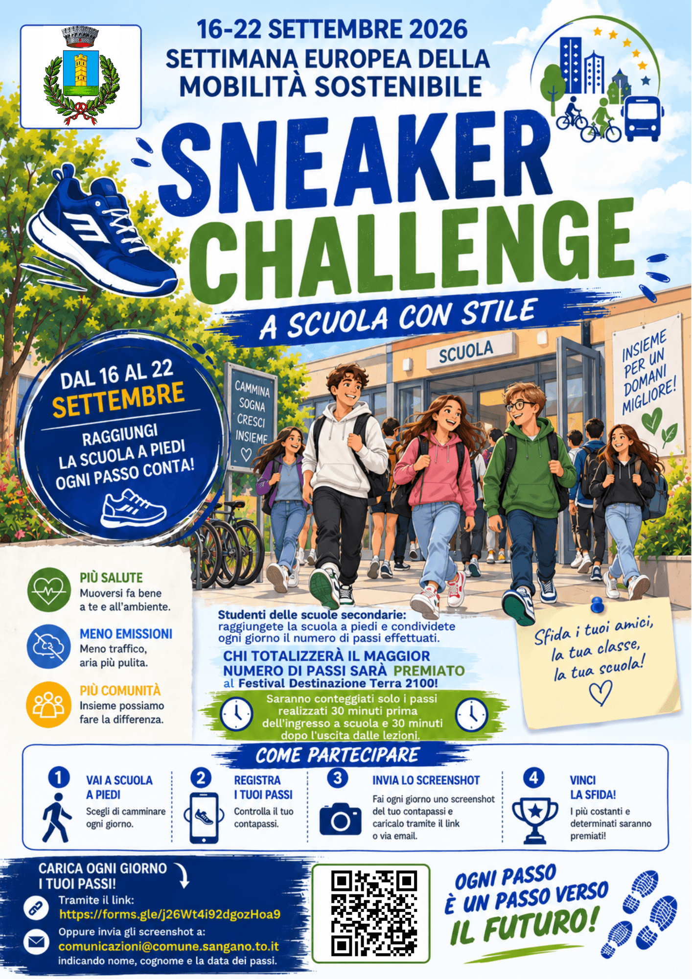 SNEAKER CHALLENGE 2026: ogni passo conta!