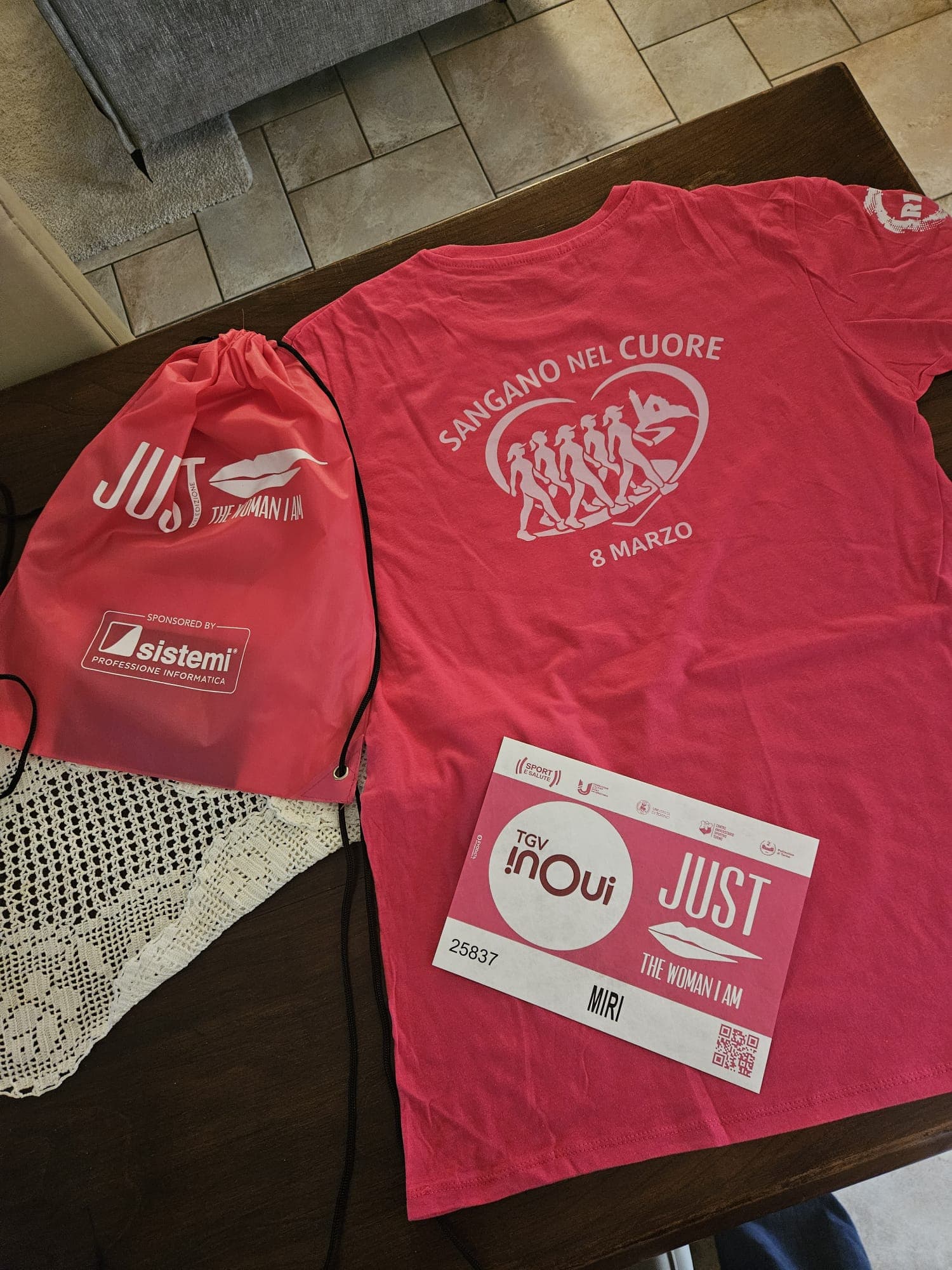 Pronti, Partenza... Just The Woman I Am 2026! 🏃♀️