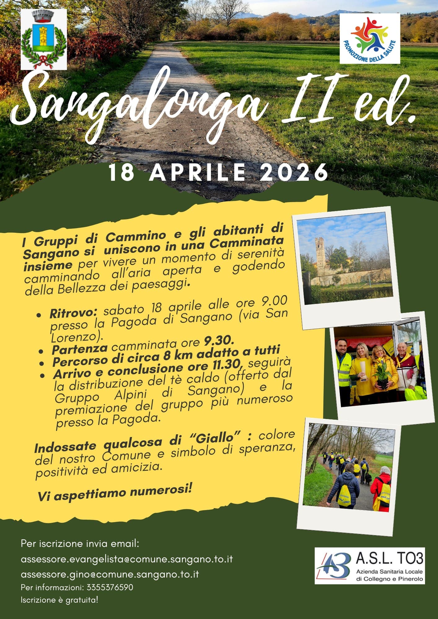 Seconda Edizione della SANGALONGA