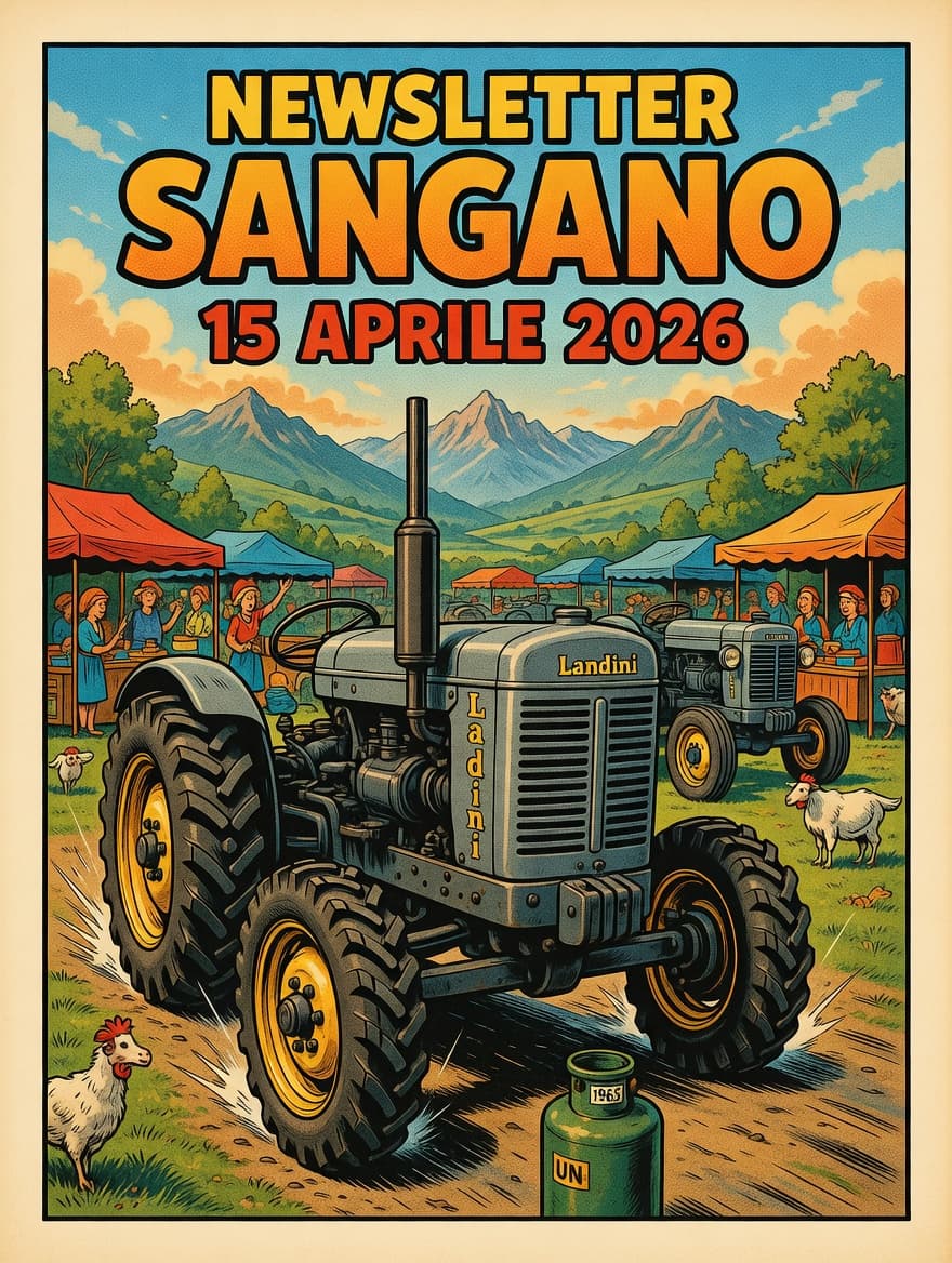 Newsletter 15 aprile - Sangano si risveglia: appuntamenti, natura e novità in Comune