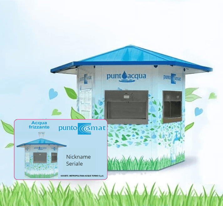 Novità per l'acquisto di acqua frizzante ai Punti Acqua SMAT