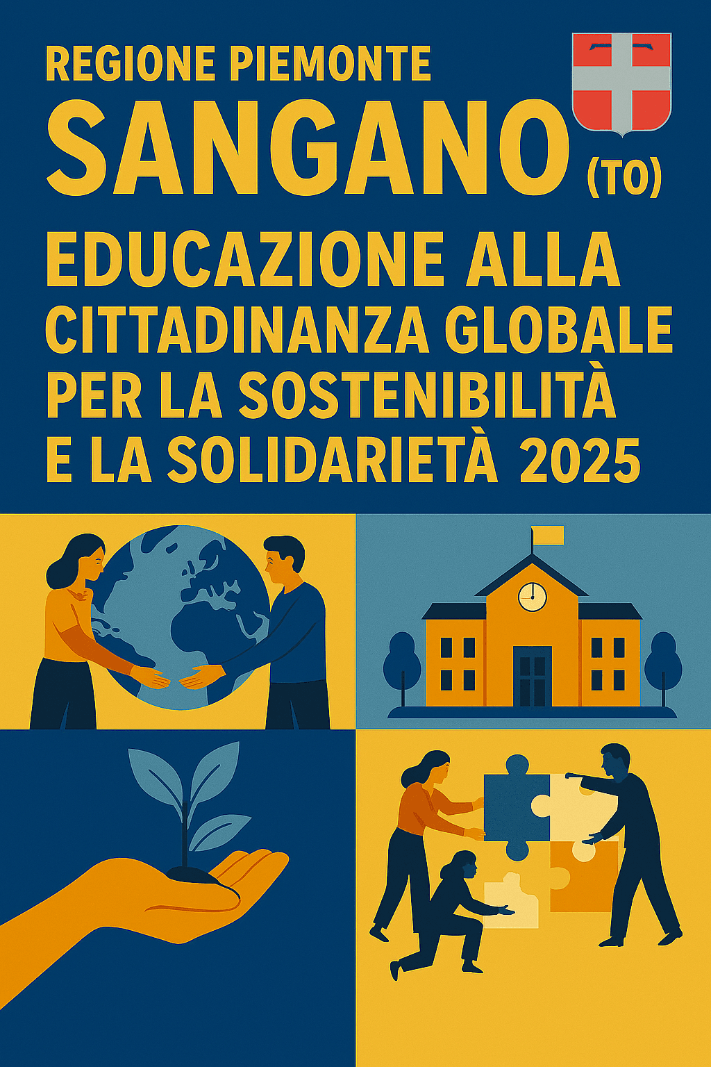 Sangano e Regione Piemonte: coprogettare attività di Educazione alla Cittadinanza Globale